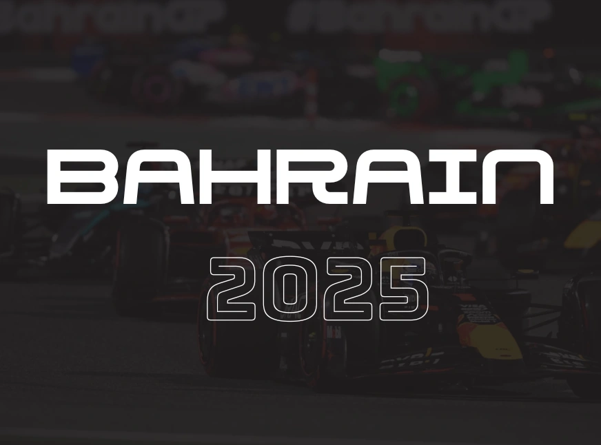 Formula 1: Bahrain Grand Prix 2025 Banner